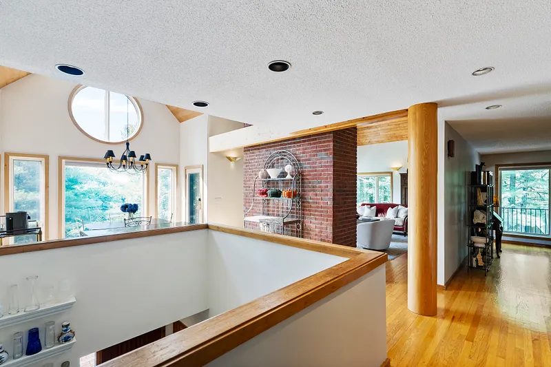 Dramatic open air atrium