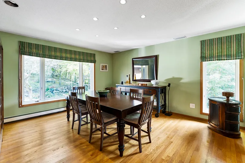 Formal dining room conveniently located adjacent to the kitchen