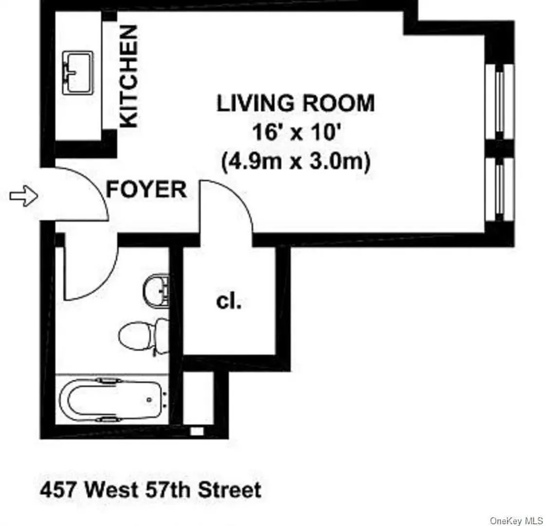 457 W 57th Street  #308 Photo 7